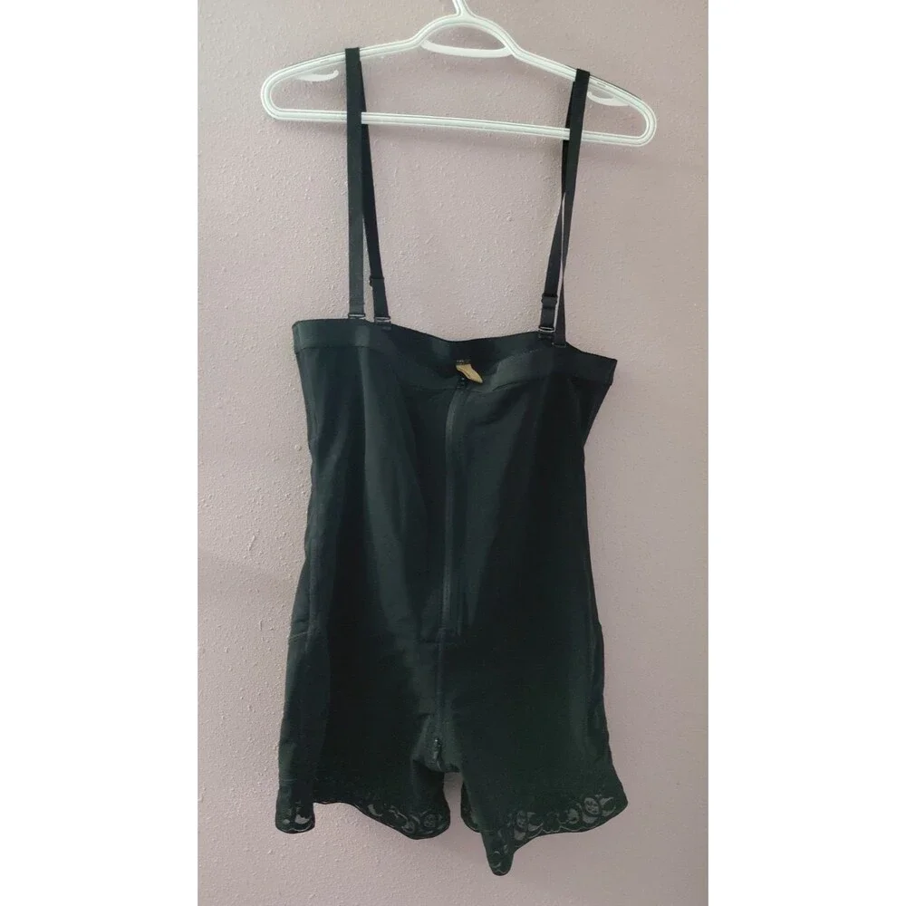 Shapellx Shapewear XXL Black Full Body Butt-Lifting Bodysuit Women